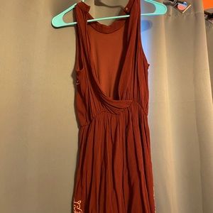 Red romper